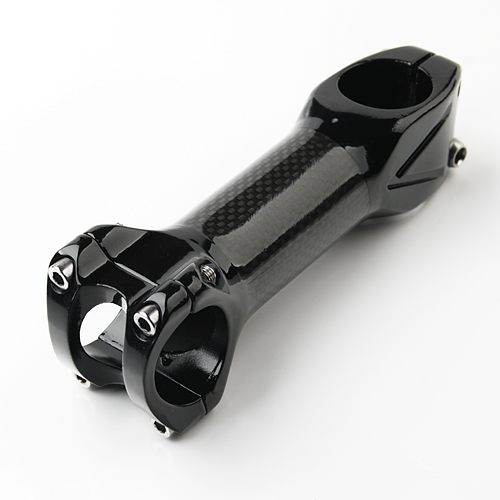 7 Degree Bicycle Stem Aluminium + Carbon 110*31.8mm Black